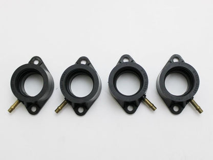 Insulator Set, for normal carburetor, 4-piece set, Z1/Z2 Z900 Z1000/MK2 Z1R