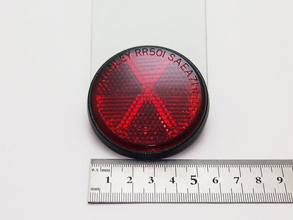 Reflector for Tail Cowl, Red, 60mm, 1 pc., H2 H2A S2