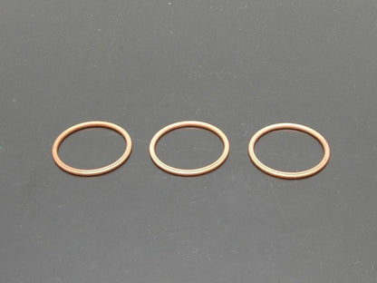 エキゾーストガスケット 外径47×内径39×厚み2.8mm 3枚入 H2/H1/KH500/400/S3