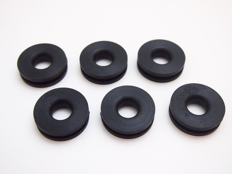 サイドカバーグロメット 6個 KH250/400