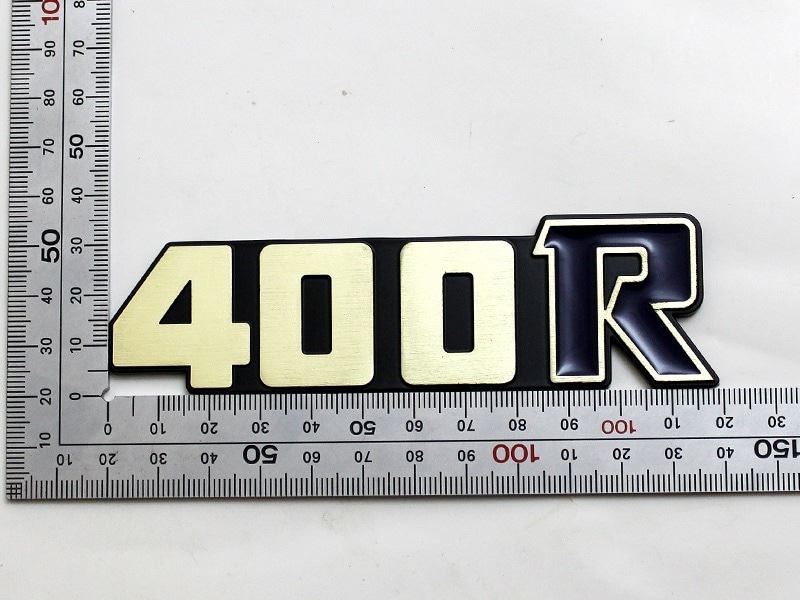 400Rカスタムサイドカバーエンブレム 両面シールタイプ 1個 Z400
