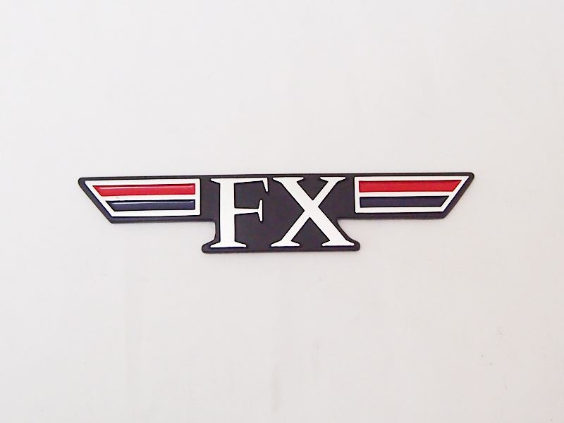 サイドカバーエンブレム 両面シールタイプ 1枚 ゼファー400FX ゼファー750FX