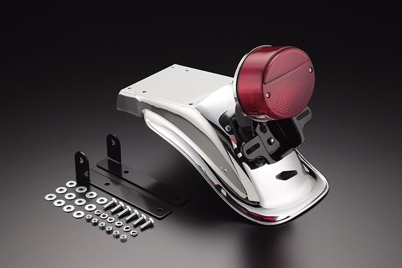 Z2タイプ 鉄メッキリアフェンダー 赤ランプ付き ゼファー750/1100