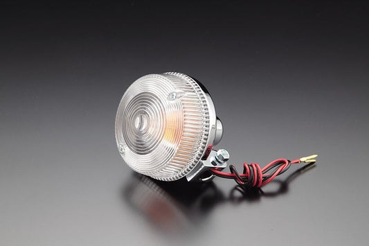 Z2タイプ ウインカー W球 クリアレンズ 90mm 1個 ゼファー400/750/1100