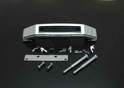 フォークカバーエンブレム ステー付 大文字/KAWASAKI メッキ ゼファー1100