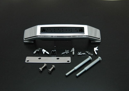 フォークカバーエンブレム ステー付 大文字/KAWASAKI メッキ ゼファー1100