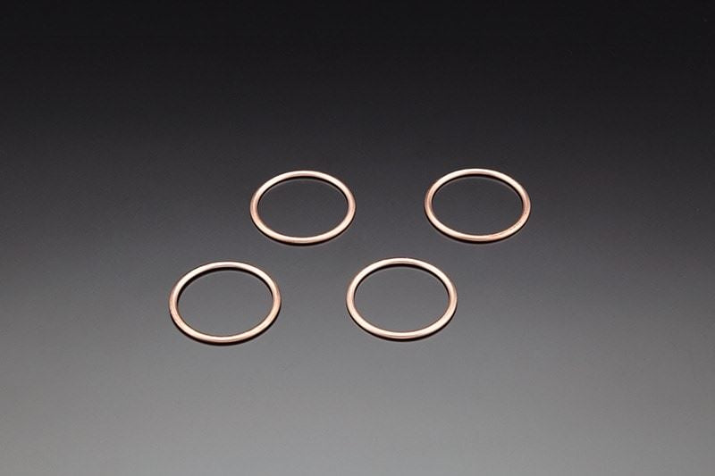 エキゾーストガスケット 外径45×内径39×厚み2.3mm 4枚入 ゼファー1100