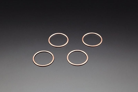 エキゾーストガスケット 外径45×内径39×厚み2.3mm 4枚入 ゼファー1100