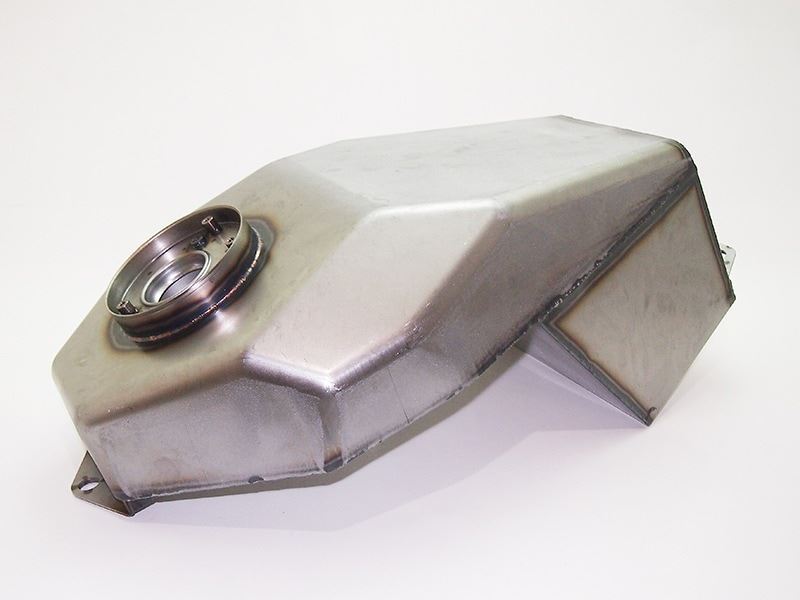 Steel inner tank, bare metal finish, 14L Z900RS/CAFE