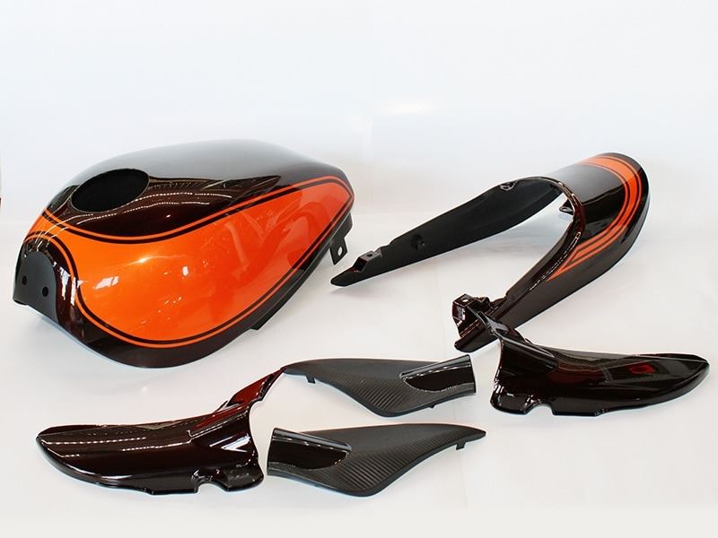 Z1 Style Exterior Cover Set Fireball Z900RS/CAFE