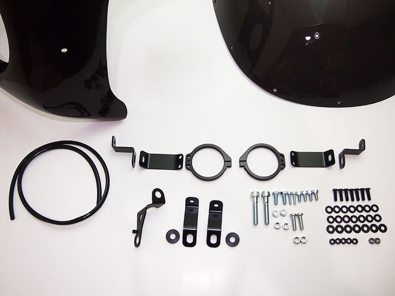 ストーンカウル塗装済み ステー付 メタリックスパーブラック Z900RS