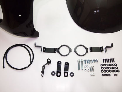 ストーンカウル塗装済み ステー付 メタリックスパーブラック Z900RS