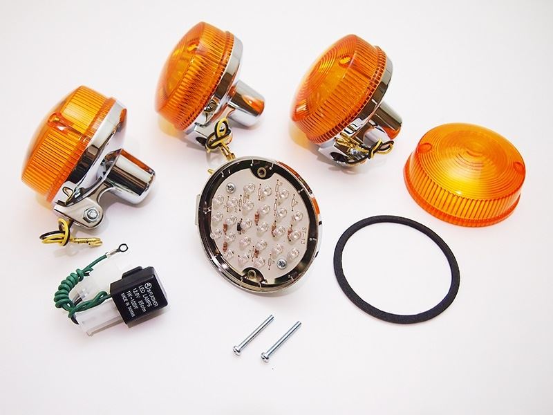 Z1 LEDウインカー ウインカーリレー付 Z900RS Z1 ゼファー400/750/1100