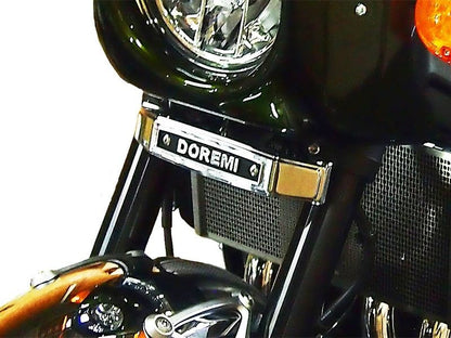 フォークカバーエンブレム ステー付 大文字/KAWASAKI ブラック Z900RS/CAFE