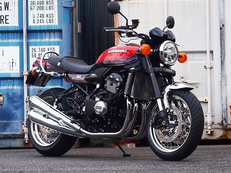 4本マフラー ストリート4 メッキ Z900RS/CAFE
