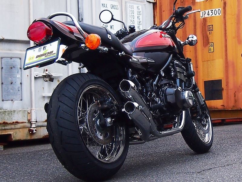 4本マフラー ストリート4 メッキ Z900RS/CAFE