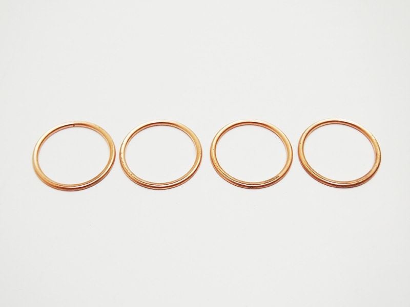 エキゾーストガスケット 外径42×内径37×厚み2.69mm 4枚入 Z900RS