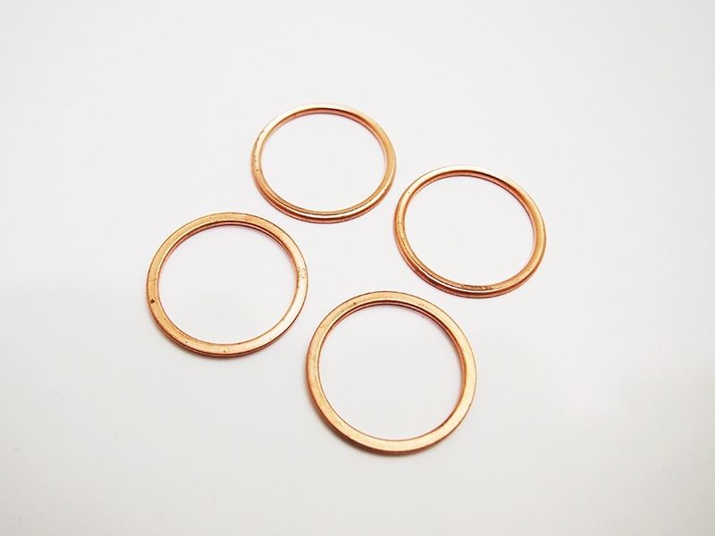 エキゾーストガスケット 外径42×内径37×厚み2.69mm 4枚入 Z900RS