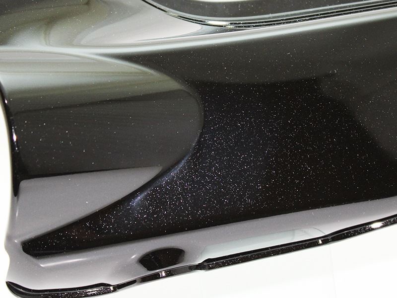 Z1タイプ サイドカバー 左側 メタリックディアブロブラック 1枚 Z900RS