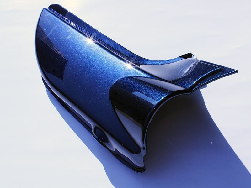 Z1タイプ サイドカバー 右側 青玉虫キャンディトーンブルー Z900RS