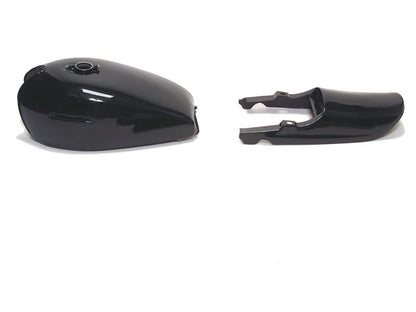 RS Type Tank Set, Solid Black, Z750A4/A5, Z900
