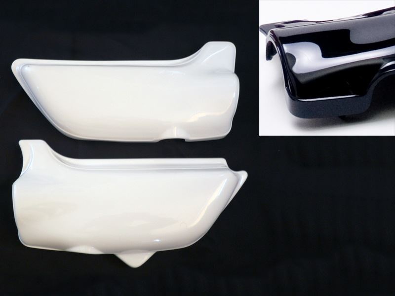 RS Type Tank Set, Solid Black, Z750A4/A5, Z900