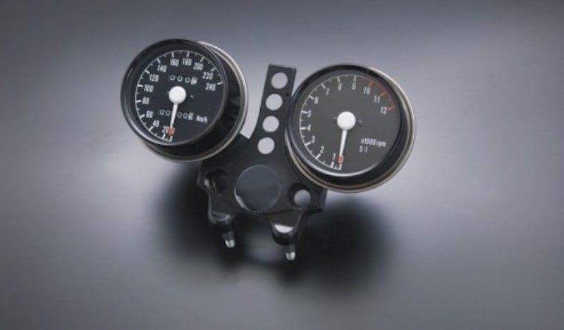 KZレーシングメーターASSY ブラケット付き Z1000MK2