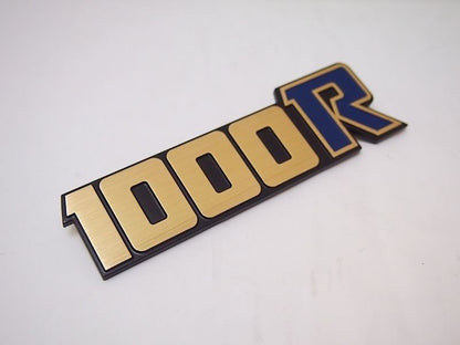 サイドカバーエンブレム ブルー 1枚 Z1000R1