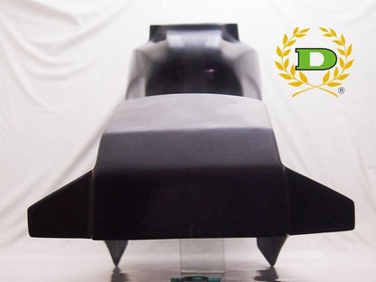Mininja Tank Cover Set Black Gel Z125 Pro