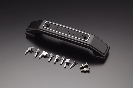 フォークカバーエンブレム 大文字/KAWASAKI ブラック ゼファー1100