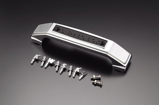 フォークカバーエンブレム 大文字/KAWASAKI メッキ ゼファー1100