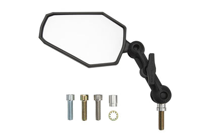 Adventure Mirror Kit, one side, 3.5-inch arm, universal for left/right, bolts for various mirror holes included, single item, 1 piece