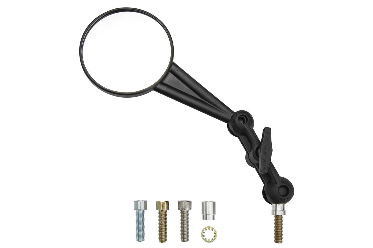 Enduro Mirror Kit, 3.5-inch arm, universal left/right, includes bolts for various mirror holes, single piece