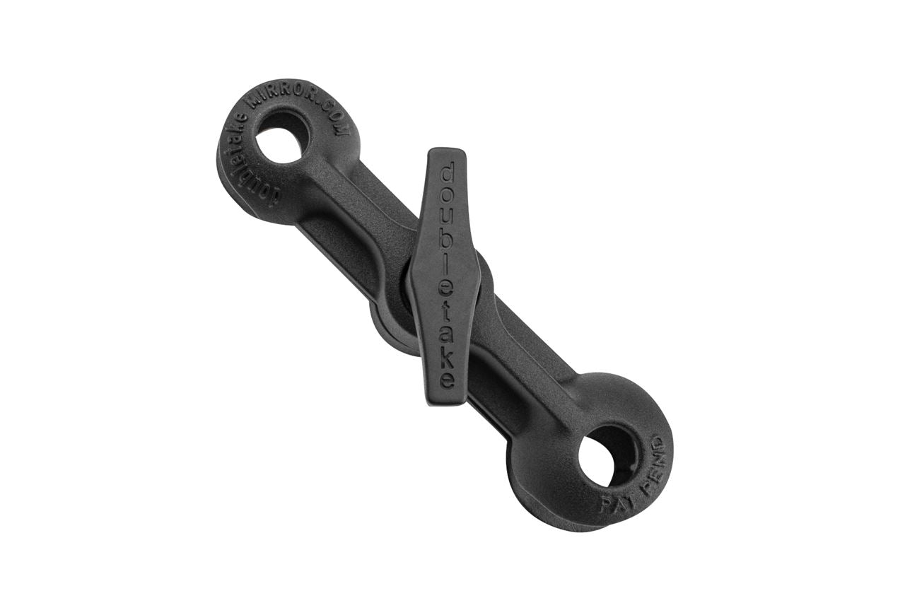Dual Sport Mirror Kit, Single Side, 3.5-inch Arm, Universal Left/Right, Bolts for Various Mirror Holes Included, Single Unit, 1 Piece