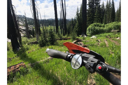 Trail Mirror, Left/Right Compatible, Single, 1 Piece, Universal