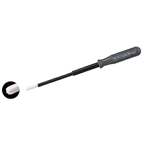 セラミック調整ドライバー サイズ：全長146mm 材質：ジルコニア系ファインセラミックビット 先端サイズ：+ ビット長：15mm