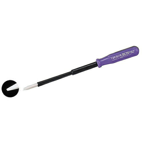 セラミック調整ドライバー サイズ：全長149mm 材質：ジルコニア系ファインセラミックビット 先端サイズ：0.35X0.8mm 対辺：2.0mm ビット長：20mm