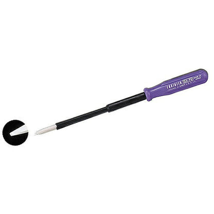 セラミック調整ドライバー サイズ：全長149mm 材質：ジルコニア系ファインセラミックビット 先端サイズ：0.35X0.8mm 対辺：2.0mm ビット長：20mm