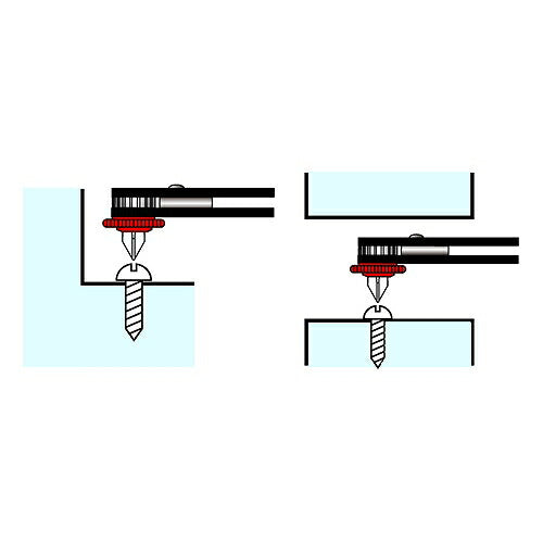 オフセットラチェットセット ドライバー 薄型 サイズ：全長111mm