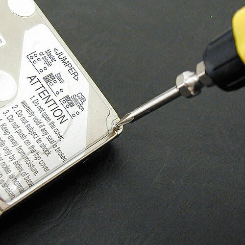 ビット ドライバー TY-3 サイズ：65mm 形状：TY-03 先端サイズ：2.4mm 対辺：6.35mm