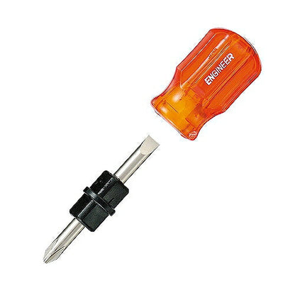 ツインスター サイズ：全長85mm 先端サイズ：+#2/-6.3mm ビット長：70mm 軸長：23mm 軸径：6.3mm グリップ長：48mm グリップ径：30mm