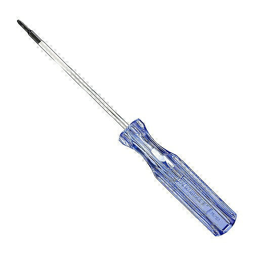 特殊ネジ用ドライバー サイズ：全長146mm 先端サイズ：1.7mm 軸長：75mm 軸径：3.0mm グリップ径：φ15mm