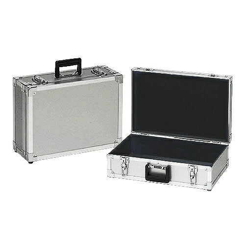 アルミトランク 本体外寸(内寸)：606(590)X426(410)X214(205)mm 重量：6.2kg 耐荷重：20kg 付属：カギ付