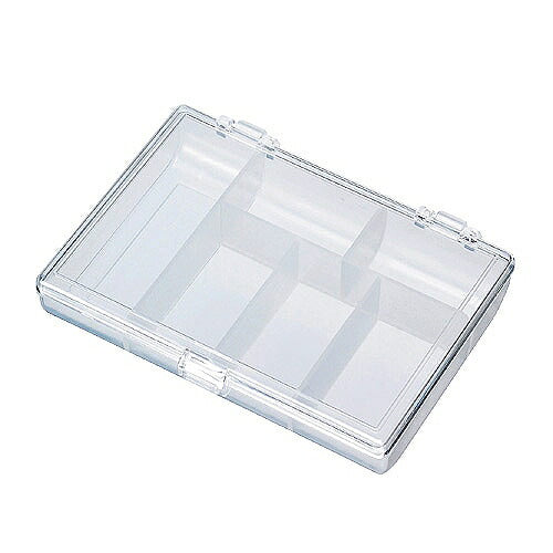 ミニケース サイズ：120X92X25mm 材質：スチロール樹脂(蓋部)､ポリプロピレン(底部)