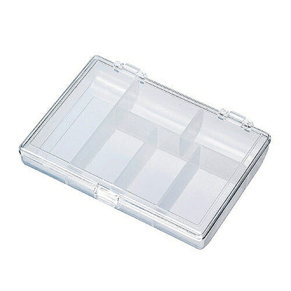 ミニケース サイズ：120X92X25mm 材質：スチロール樹脂(蓋部)､ポリプロピレン(底部)