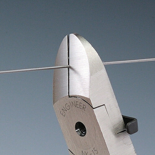 強力ニッパー サイズ：55X153X10mm 材質：S55C 刃部硬度：HRC58±4 切断能力：銅線φ3