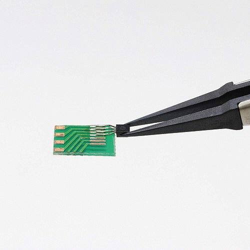 ESDピンセット 先端スリムタイプ 130mm 先端サイズ0.4mm