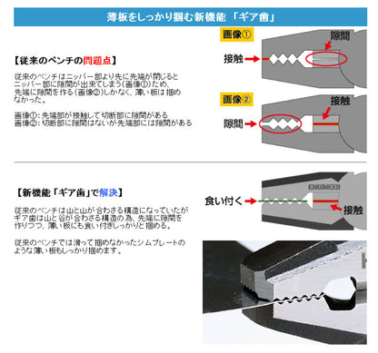 PZ-59 PZ59 ホルダー付き ペンチ プライヤー エンジニア ネジザウルス RX ねじ外し 工具 ネジザウルスRX PZ-59
