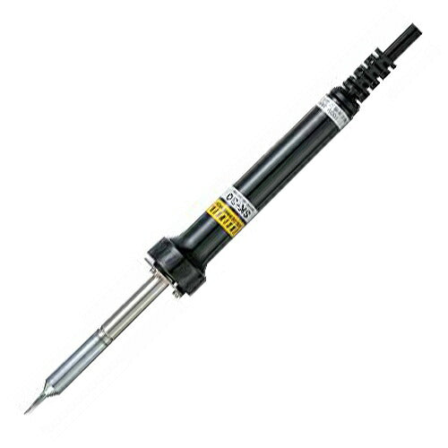 セラミック半田コテ サイズ：全長202mm 材質：ガラス繊維強化プラスチック 最高温度：400℃ 消費電力：26W 定格電圧：100V 絶縁抵抗：100MΩ 標準コテ先：ST-10