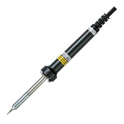 セラミック半田コテ サイズ：全長202mm 材質：ガラス繊維強化プラスチック 最高温度：400℃ 消費電力：26W 定格電圧：100V 絶縁抵抗：100MΩ 標準コテ先：ST-10